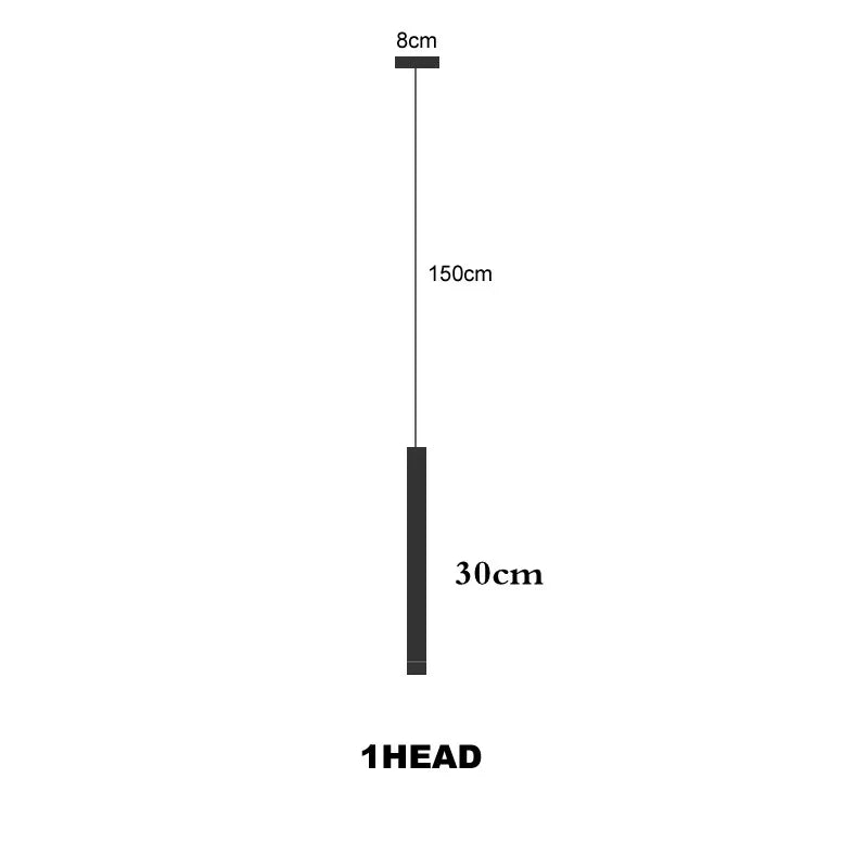 Multi-Head Luxury LED Pendant Light