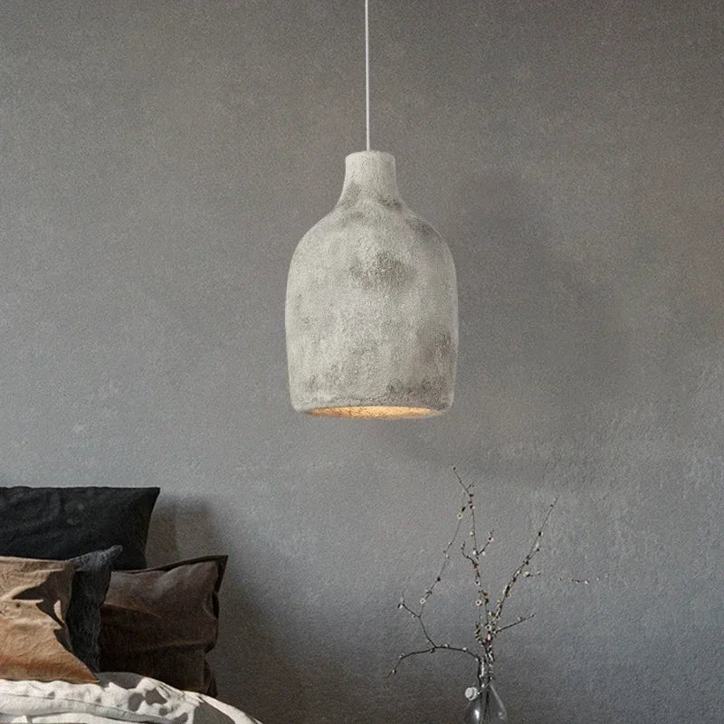 Wabi-Sabi Ceramic Pendant Lamp