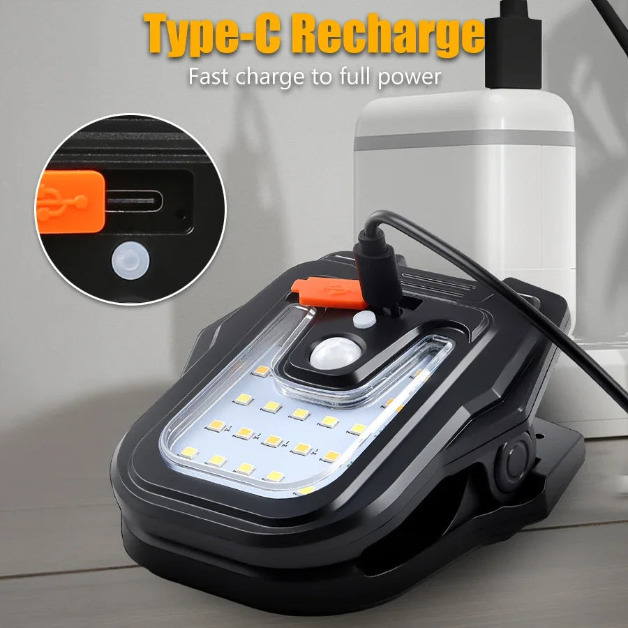 Solar Motion Sensor Clip Light
