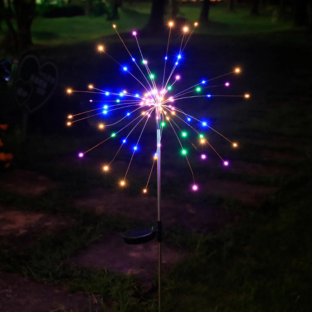 Solar Firework Garden Lights