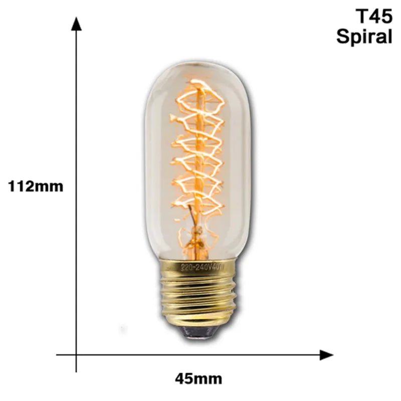 Vintage Edison Bulb E27 - Multiple Shapes