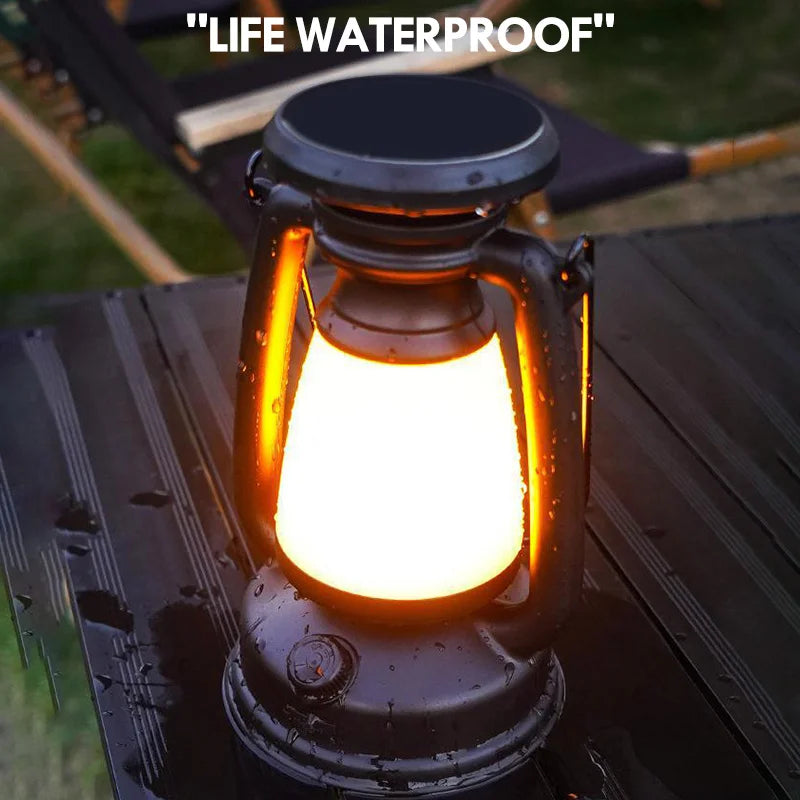 Retro Rechargeable LED Lantern Lamp