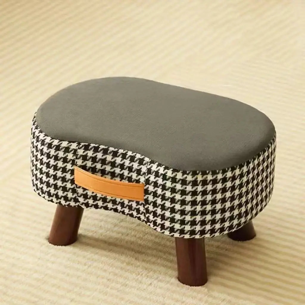 Solid Wood Stacking Footstool
