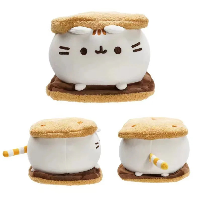 Plush Cat Doll Desk Ornament
