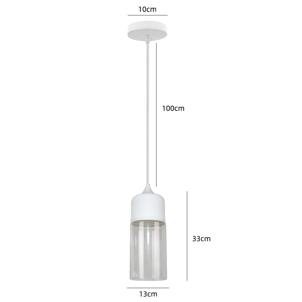 Modern Glass Hanging Pendant Lamp