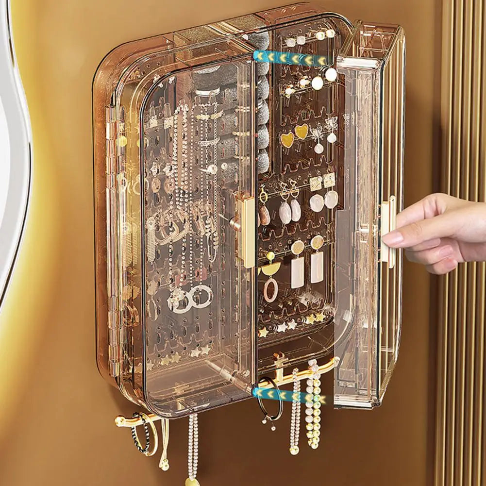 Wall-Mounted Jewelry Display Shelf