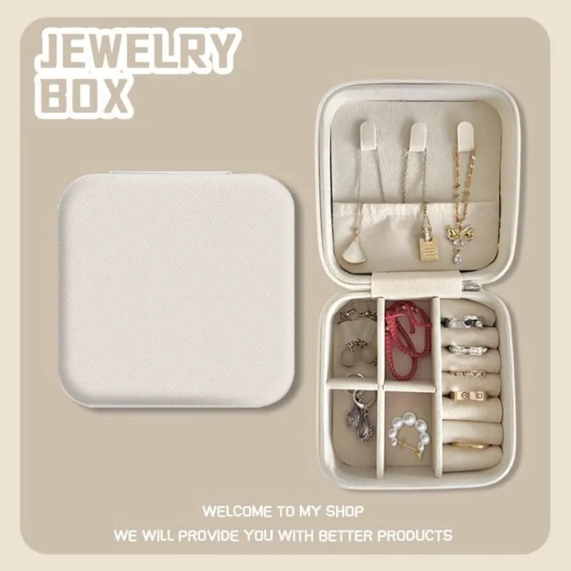 Mini Leather Jewelry Case