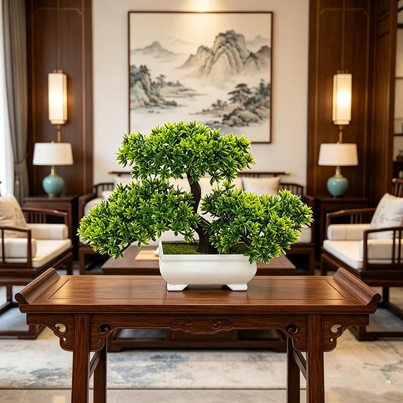 Artificial Bonsai Tree in Pot