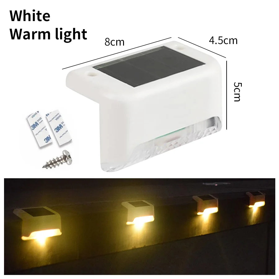 Solar LED Stair Step Light