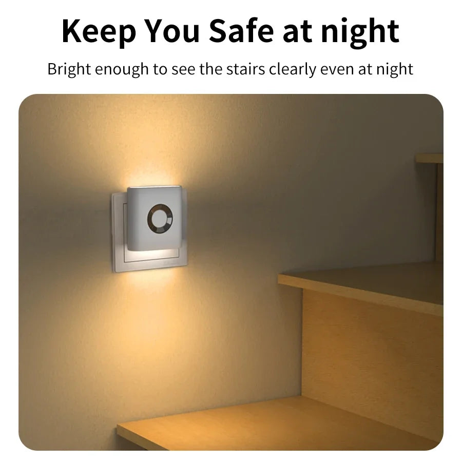 Plug-In Motion Sensor Night Light