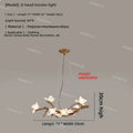 Lotus Branch Pendant Light - Wabi-Sabi