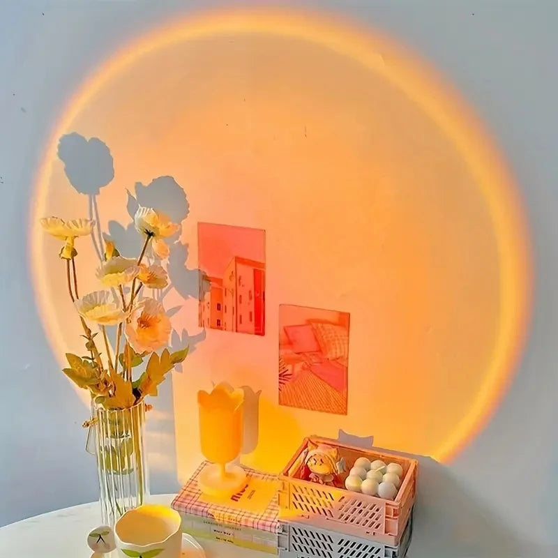 USB Sunset Projection Lamp - Rotatable