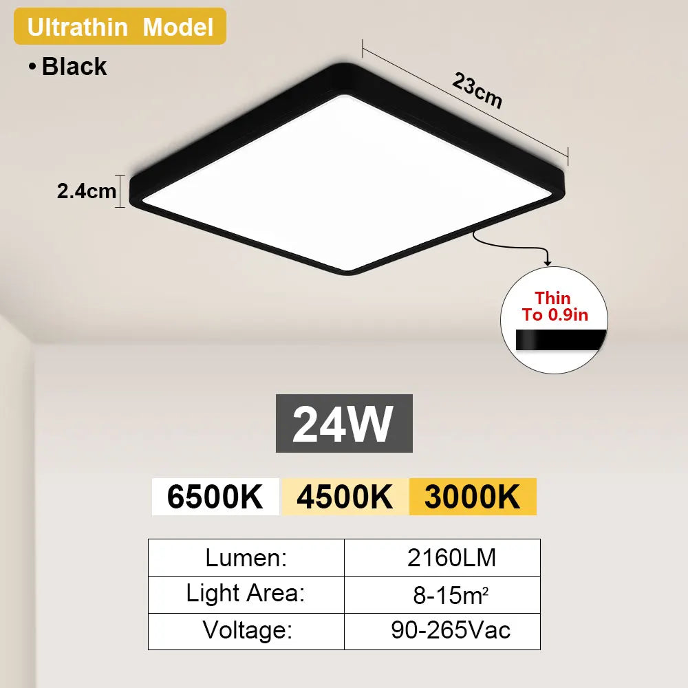 RUNTOIN Smart Dimmable Ceiling Lamp