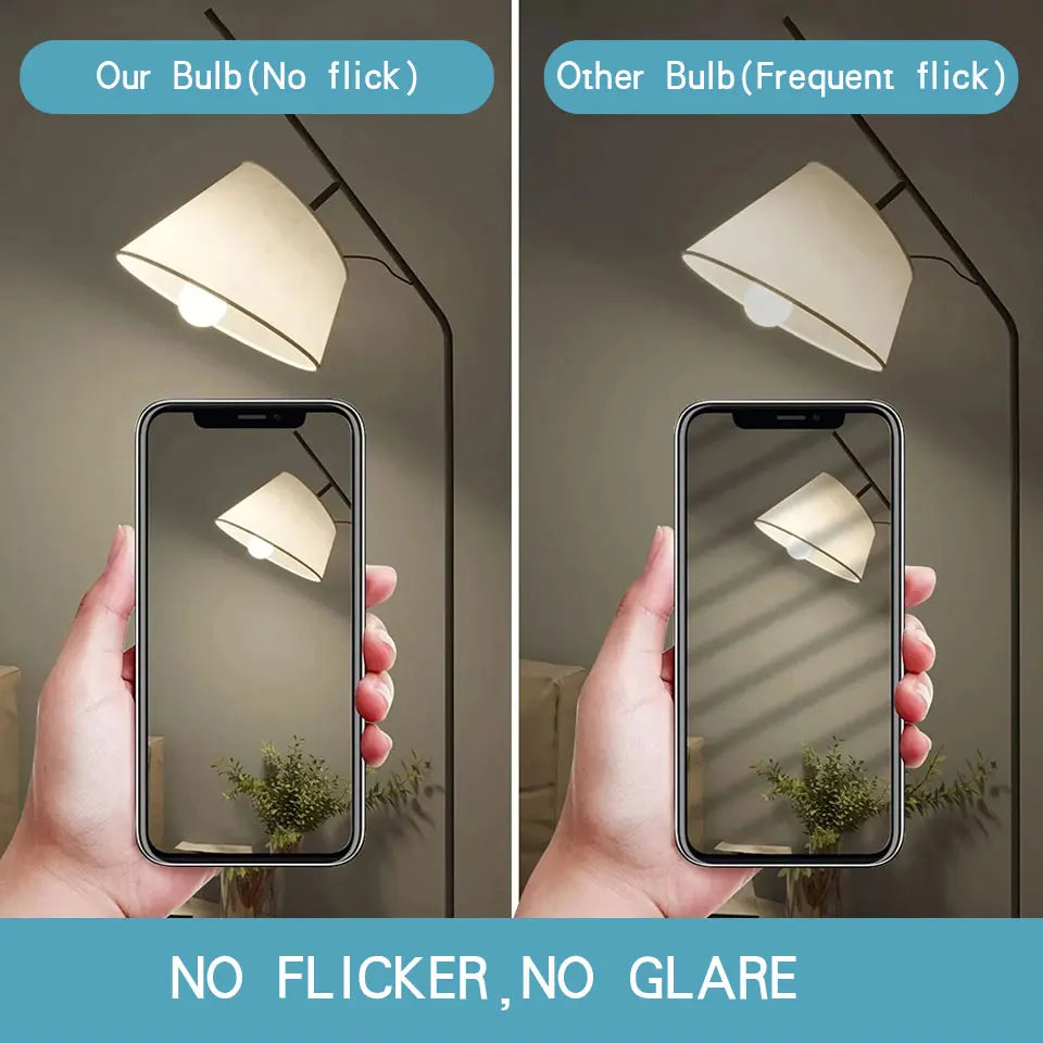 E27 LED Light Bulbs 4-Pack
