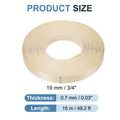 Pre-Glued Wood Edge Banding