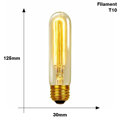 Retro Edison Filament Bulb E27 40W