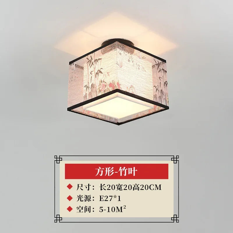 Chinese Lotus Pendant Ceiling Light
