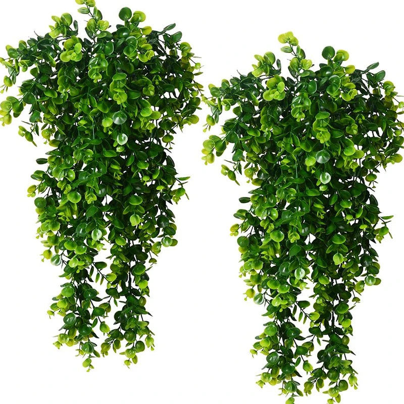 Faux Eucalyptus Hanging Vine - UV Resistant