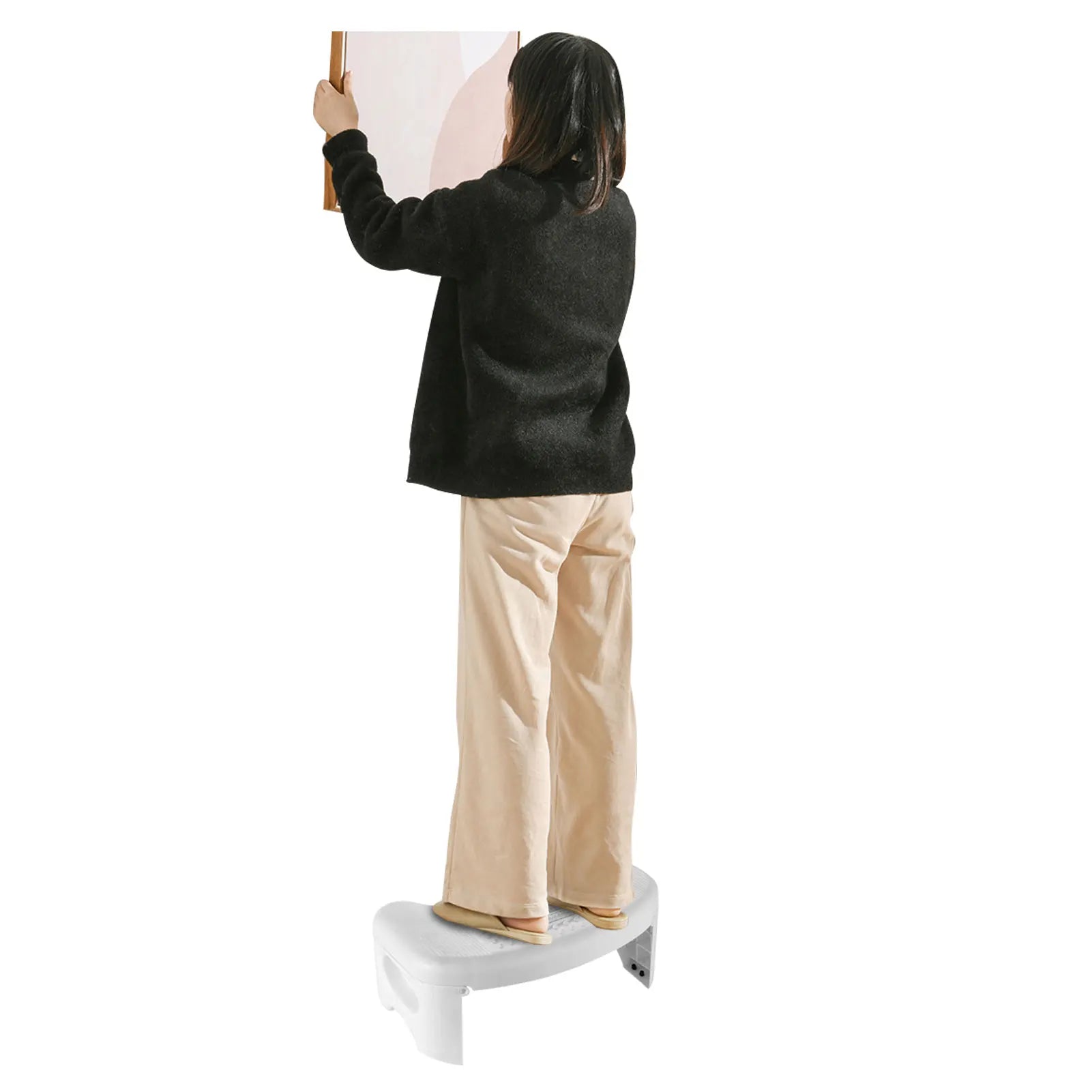 Foldable Anti-Slip Toilet Stool