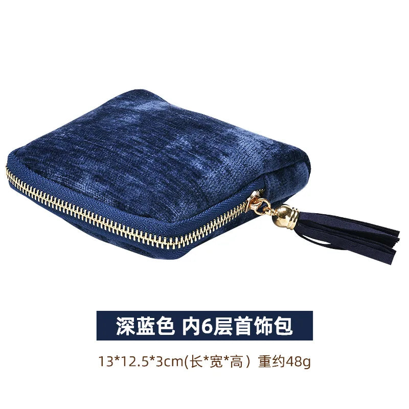 Tassel Jewelry Travel Pouch