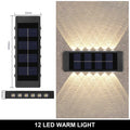 Solar Up-Down Wall Light - Waterproof
