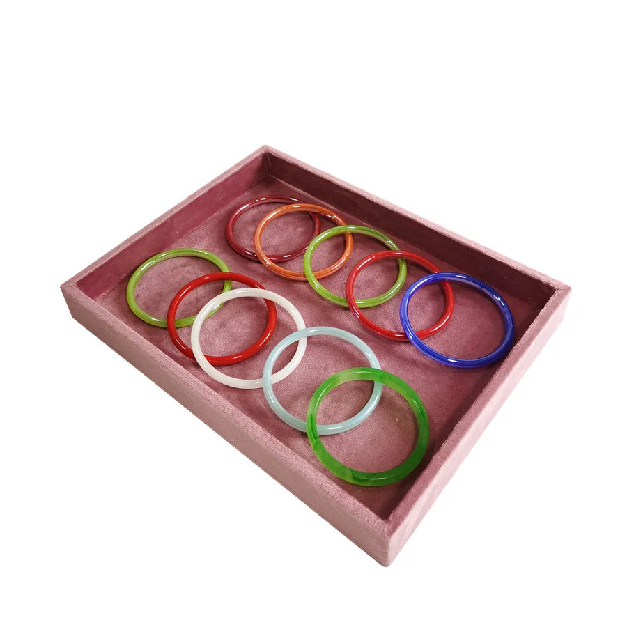 Velvet Jewelry Organizer Trays