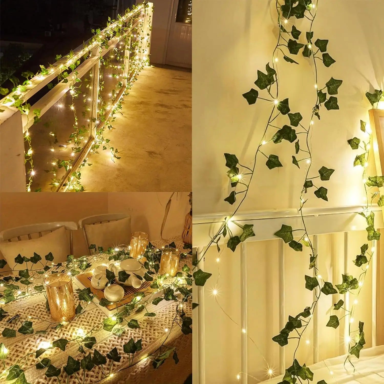2m Ivy Vine Fairy String Lights