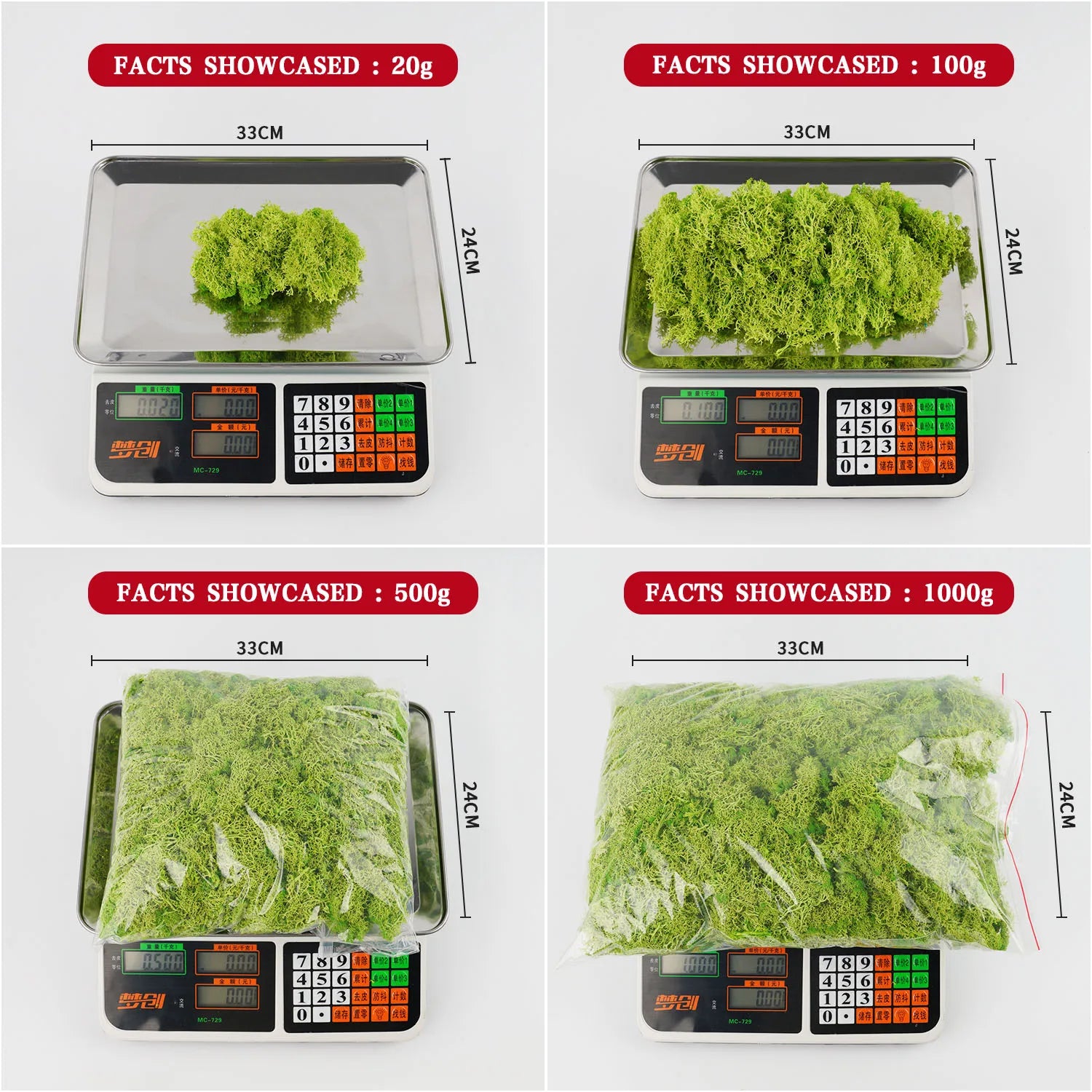 Artificial Preserved Moss 200g