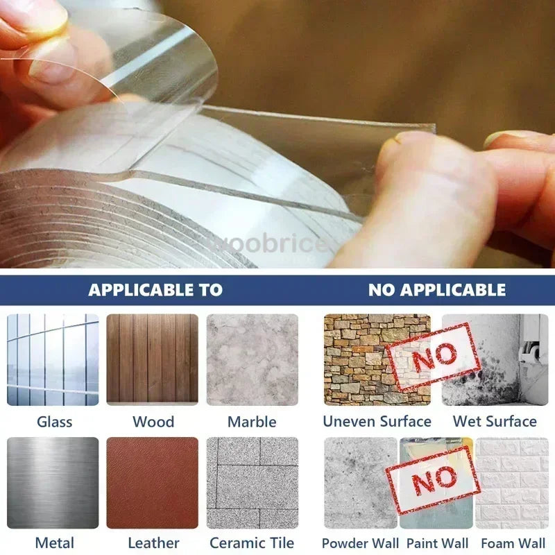 Reusable Double-Sided Waterproof Tape