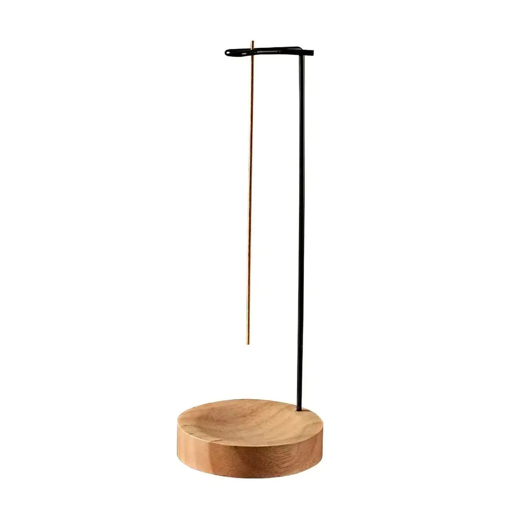 Backflow Incense Burner with Wooden Tray