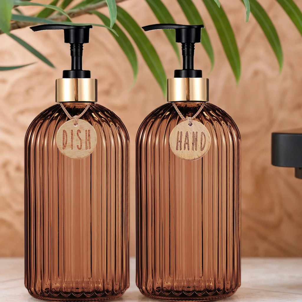 Refillable Press Soap Dispenser Bottle