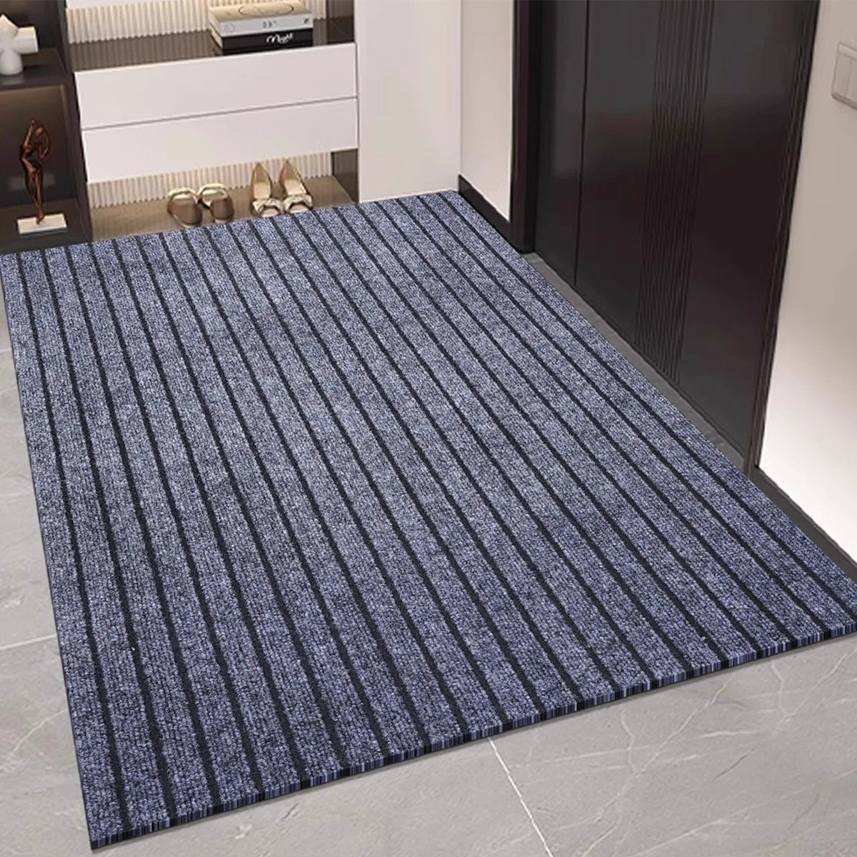 Striped Non-Slip Kitchen Runner Mat