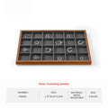 Oirlv Wooden Jewelry Display Tray