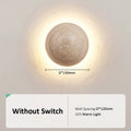 Cave Stone Circular Wall Lamp
