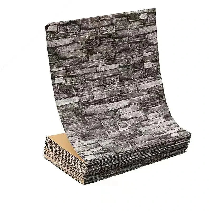 3D Brick Self-Adhesive Waterproof Wallpaper