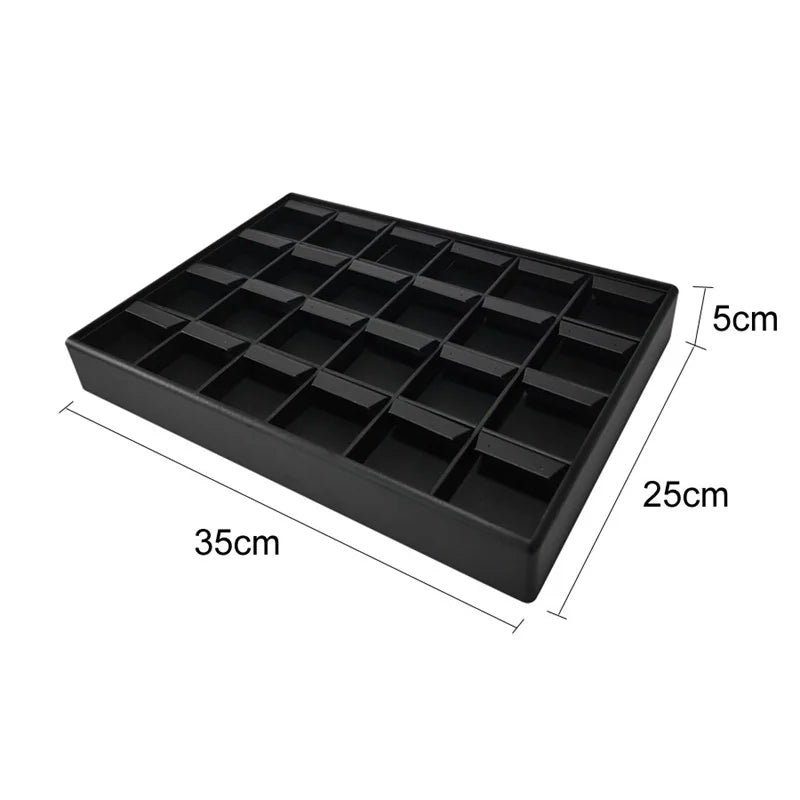 Stackable Leather Ring Tray