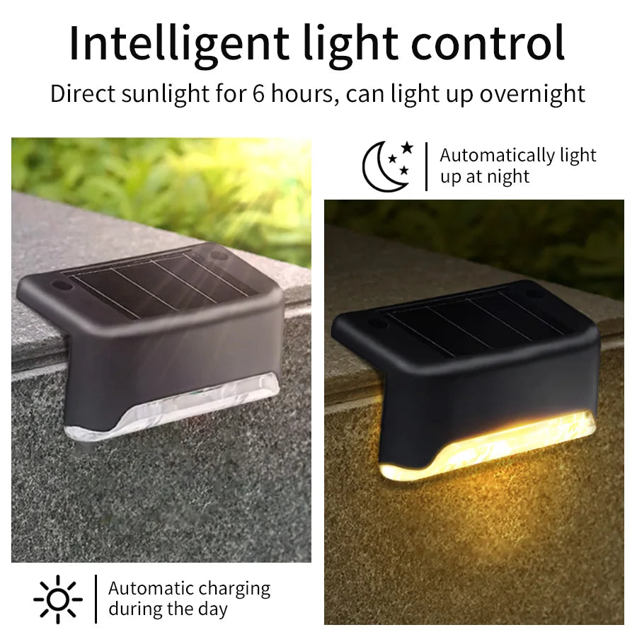 Solar LED Stair Step Light