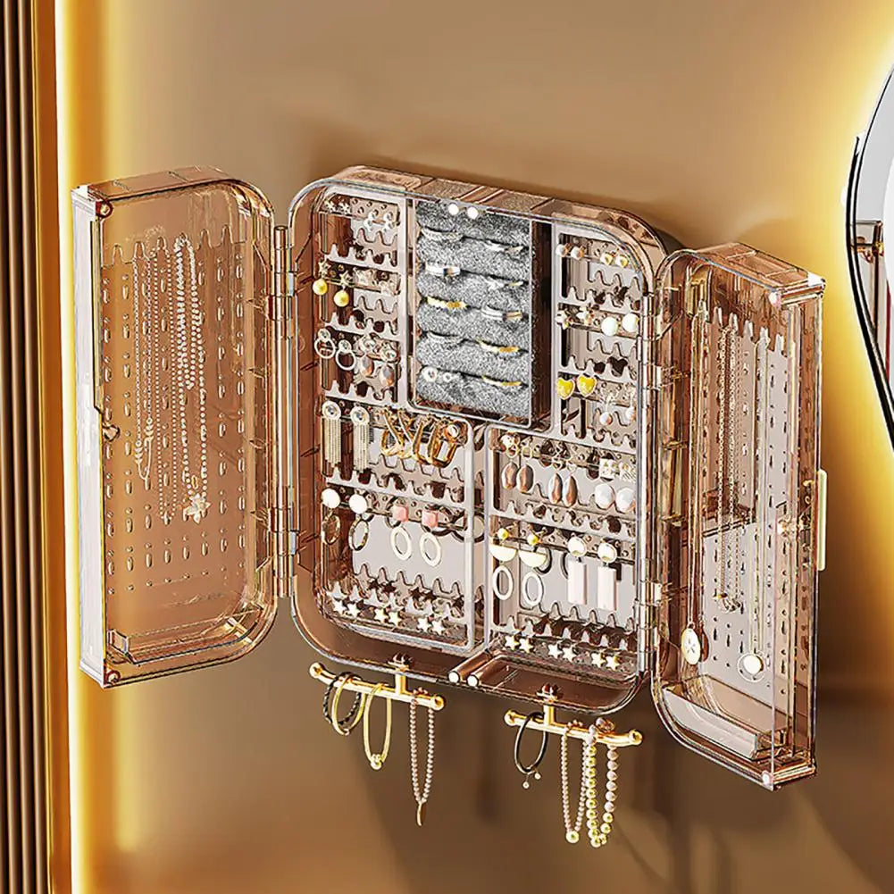 Wall-Mounted Jewelry Display Shelf