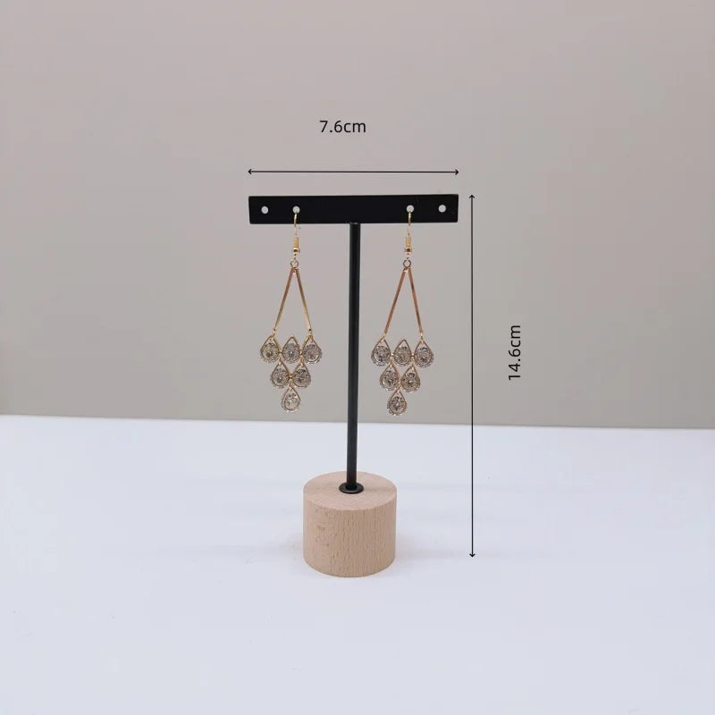 Metal T-Bar Earring Stand