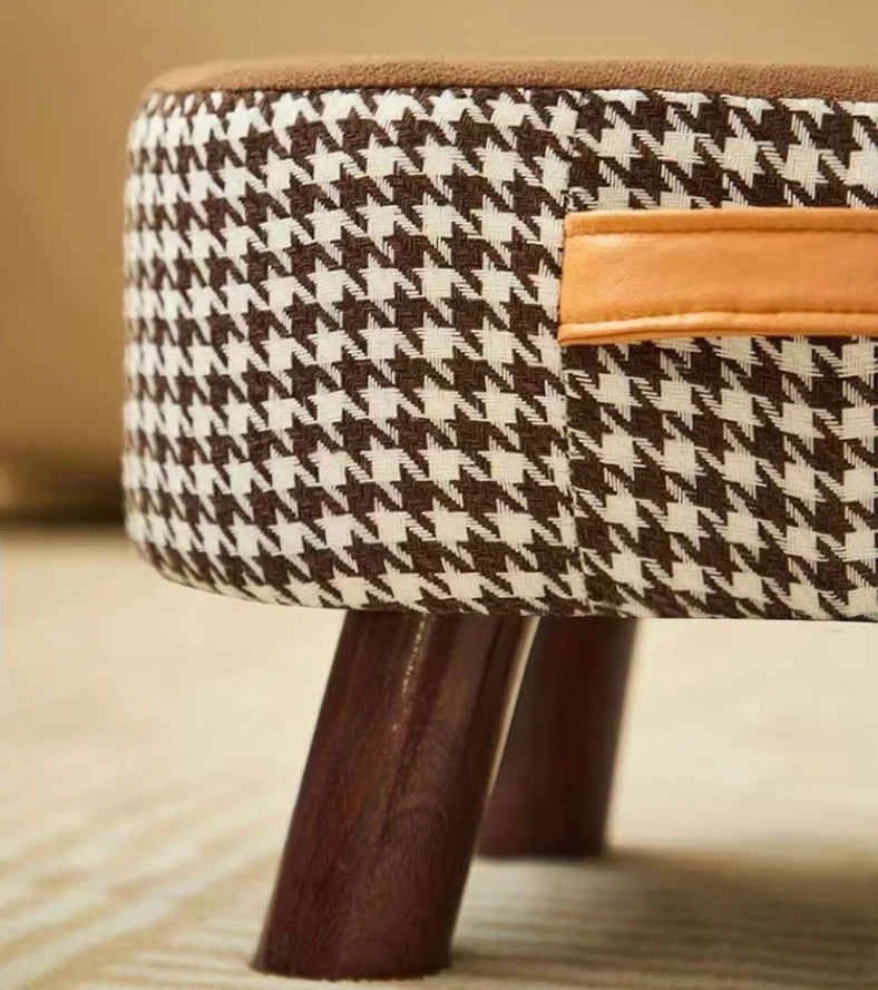 Solid Wood Stacking Footstool