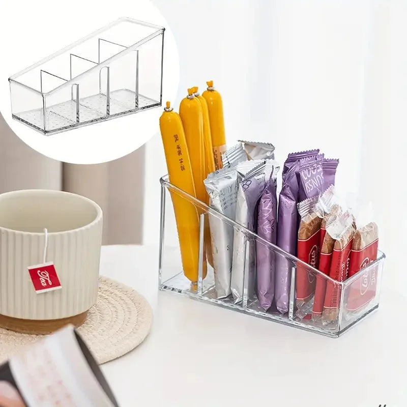 Clear Remote Control Holder - 4 Slots