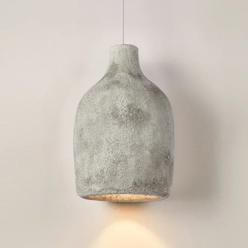 Wabi-Sabi Ceramic Pendant Lamp