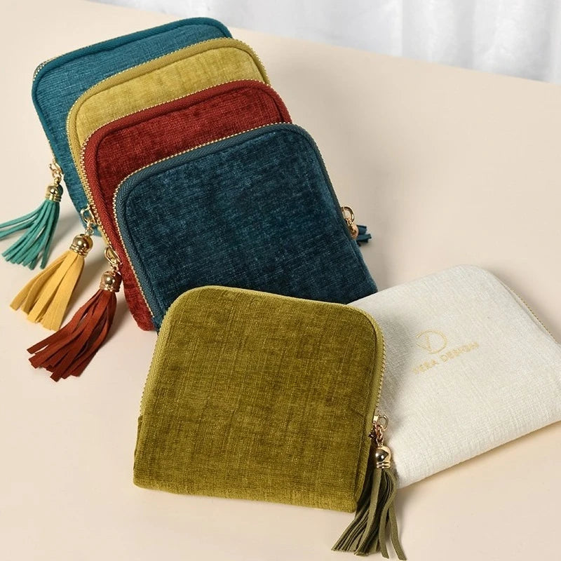 Tassel Jewelry Travel Pouch