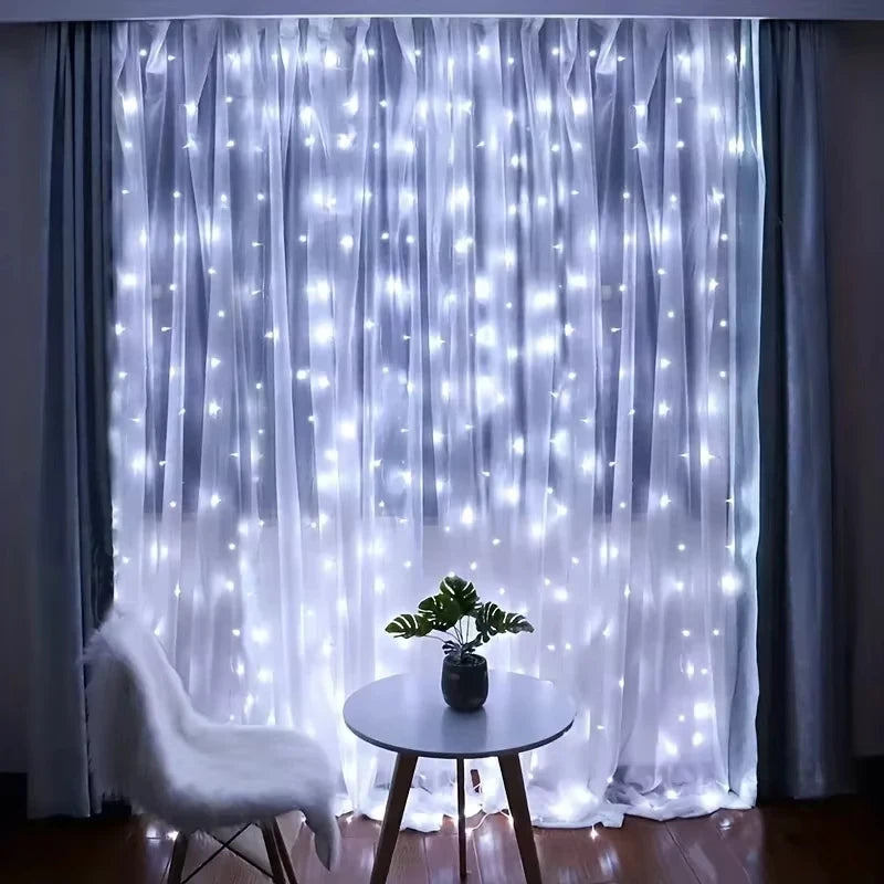 3m USB Fairy Curtain Lights with Remote