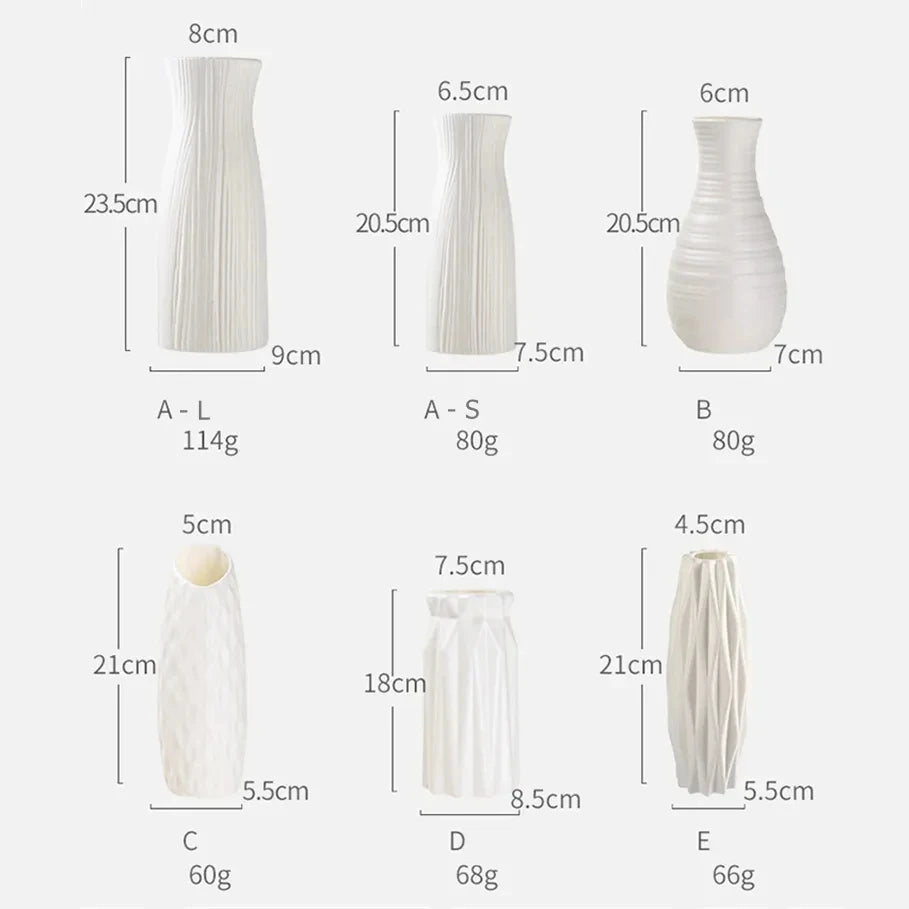 Nordic Plastic Bud Vase