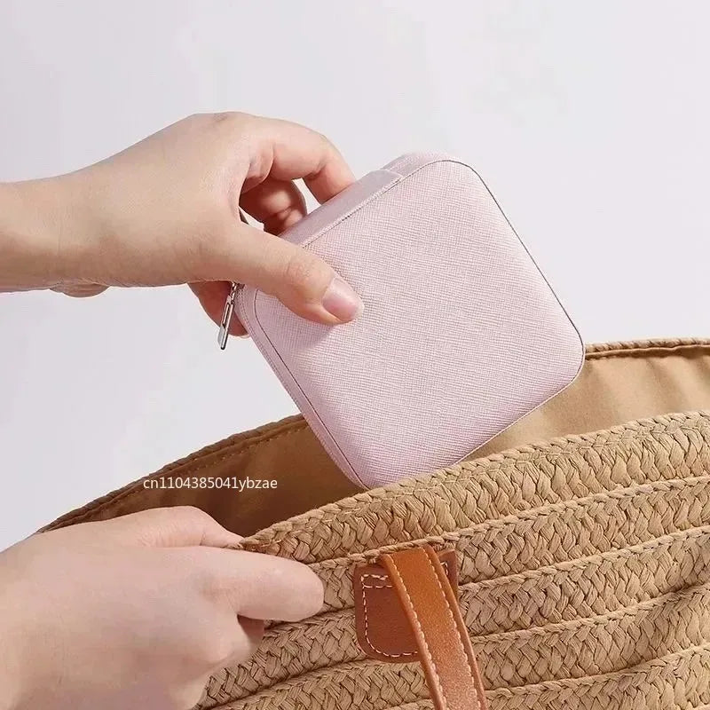 Mini Leather Jewelry Case