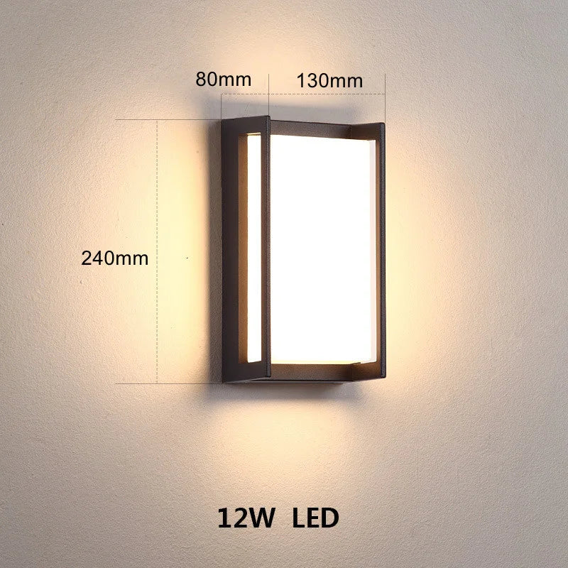 Aluminium Outdoor LED Wall Light