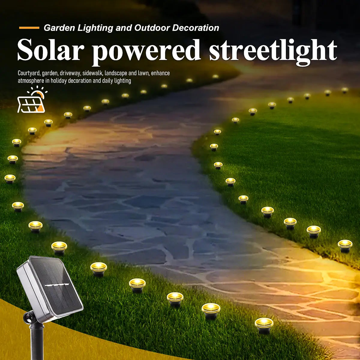 Solar LED String Lights