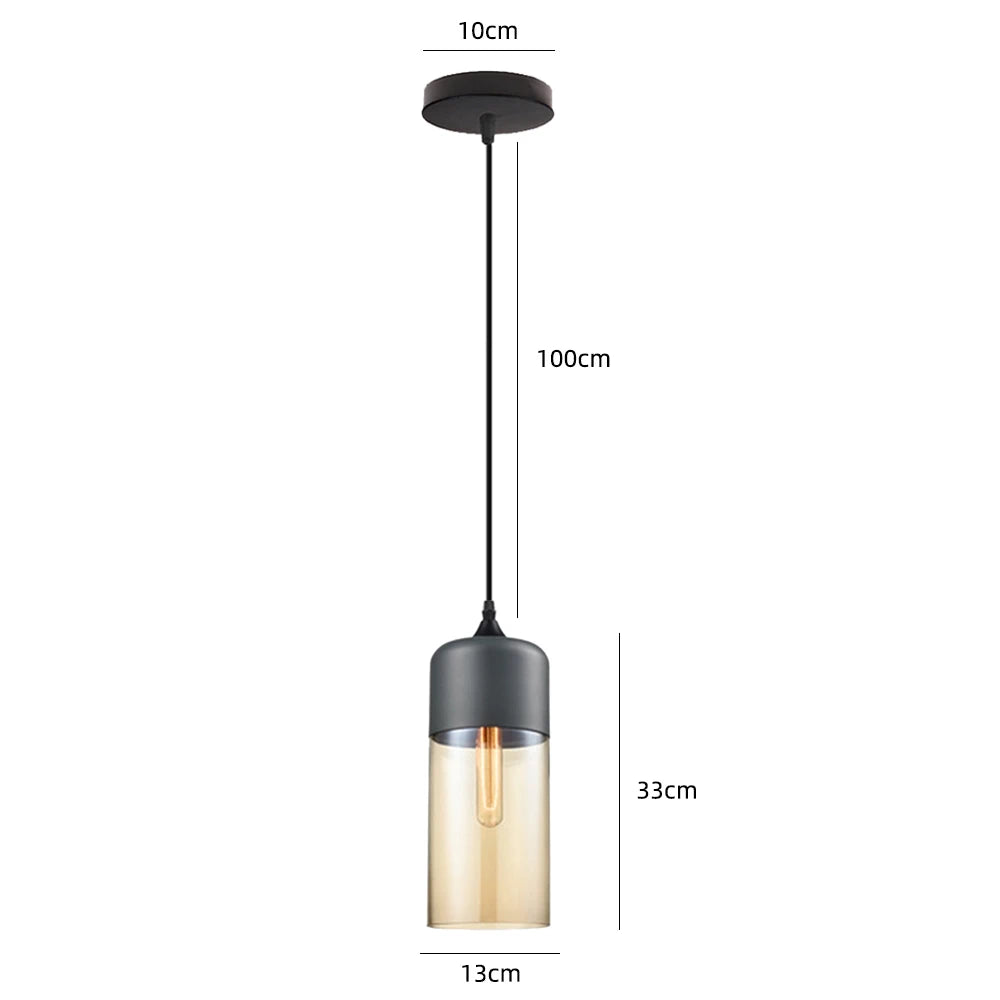 Modern Glass Hanging Pendant Lamp