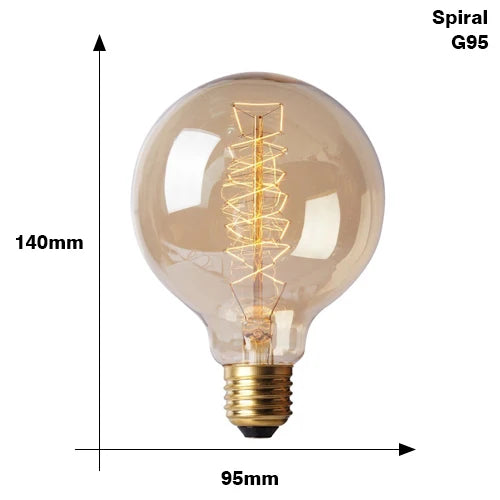 Retro Edison Filament Bulb E27 40W